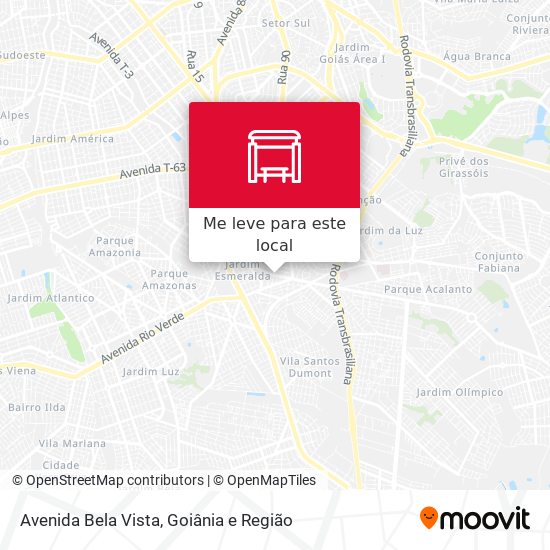 Avenida Bela Vista mapa