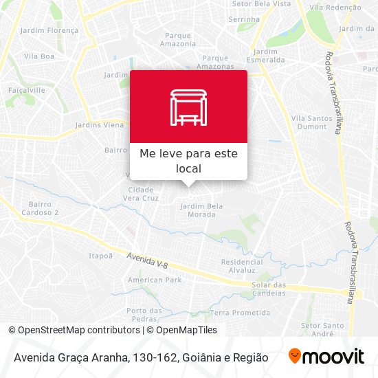 Avenida Graça Aranha, 130-162 mapa