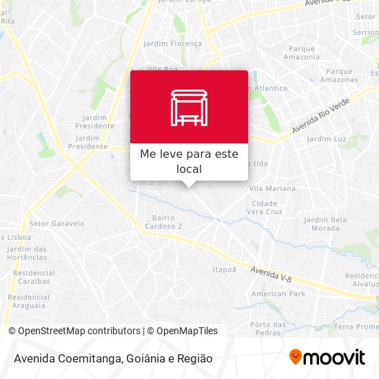 Avenida Coemitanga mapa