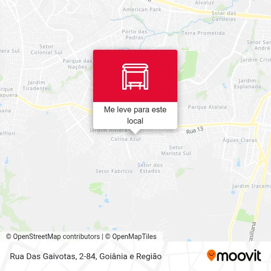 Rua Das Gaivotas, 2-84 mapa