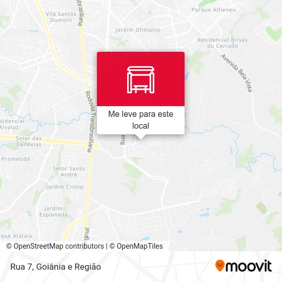Rua 7 mapa