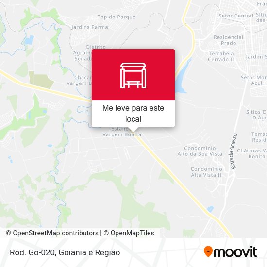 Rod. Go-020 mapa