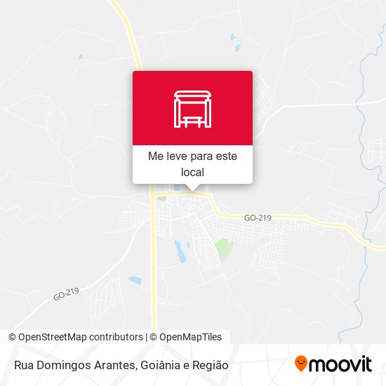 Rua Domingos Arantes mapa
