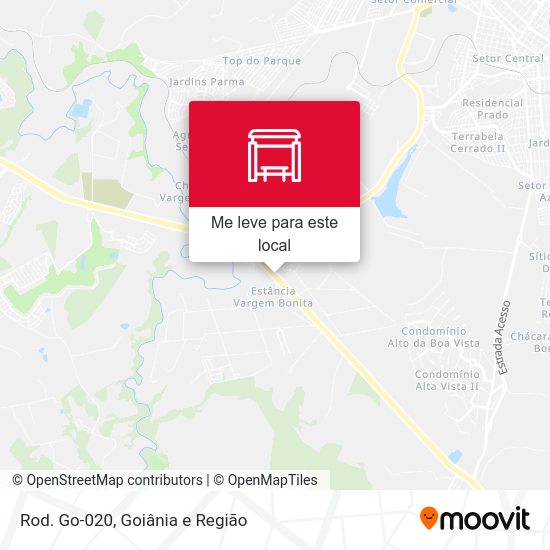 Rod. Go-020 mapa
