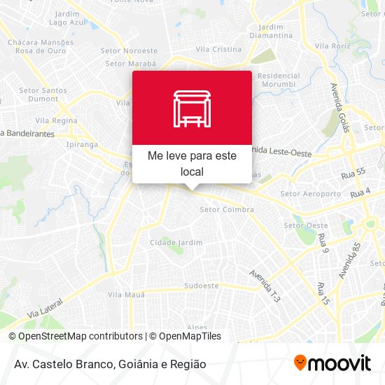 Av. Castelo Branco mapa