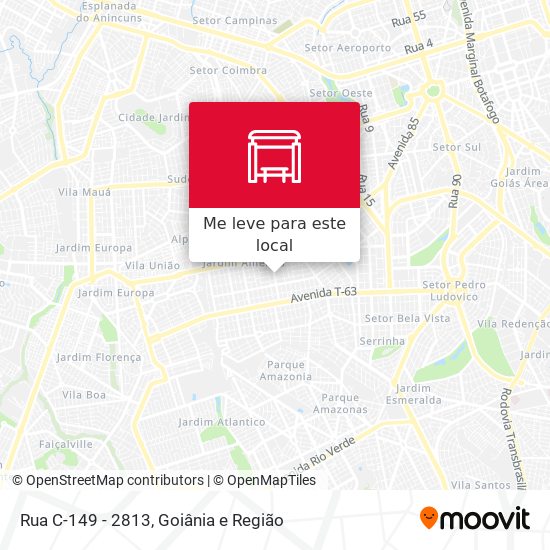 Rua C-149 - 2813 mapa