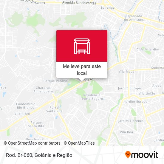 Rod. Br-060 mapa