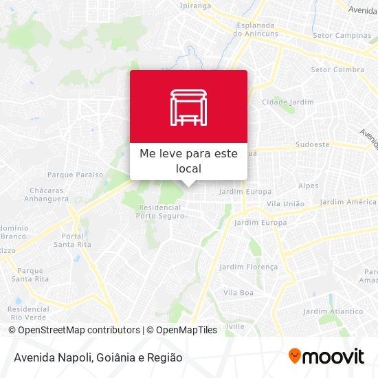 Avenida Napoli mapa