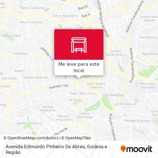Avenida Edmundo Pinheiro De Abreu mapa