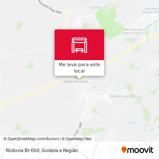 Rodovia Br-060 mapa