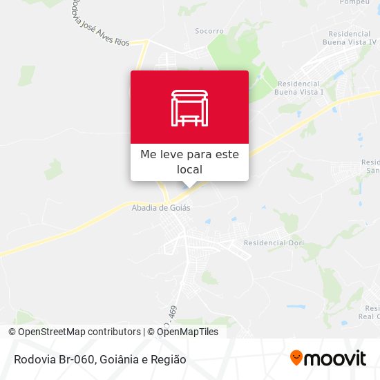 Rodovia Br-060 mapa