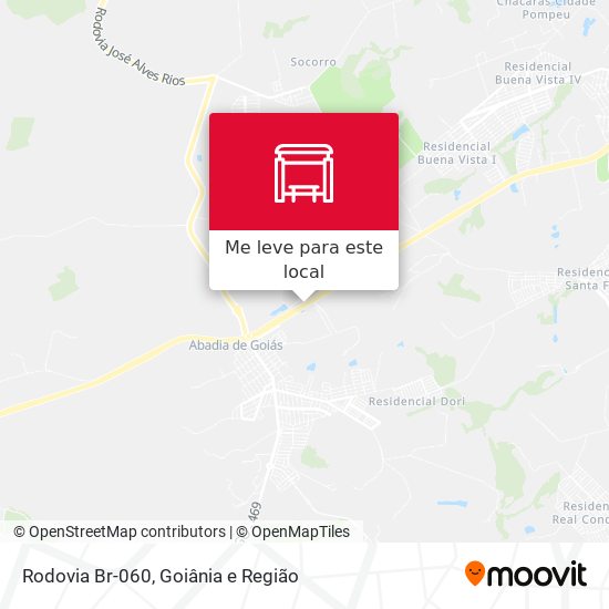 Rodovia Br-060 mapa