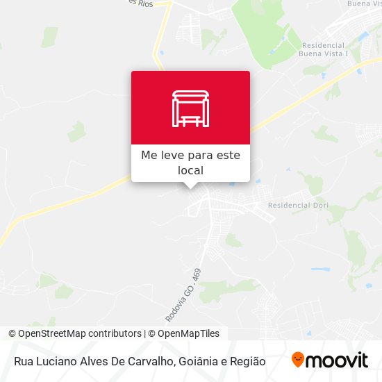 Rua Luciano Alves De Carvalho mapa