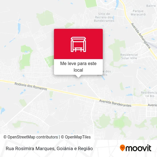 Rua Rosimira Marques mapa