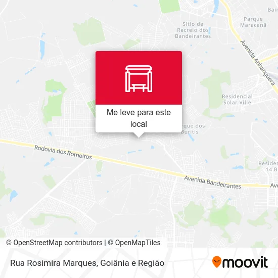Rua Rosimira Marques mapa