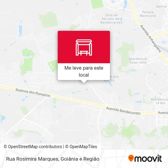 Rua Rosimira Marques mapa