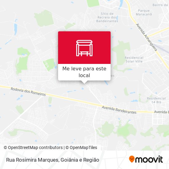 Rua Rosimira Marques mapa