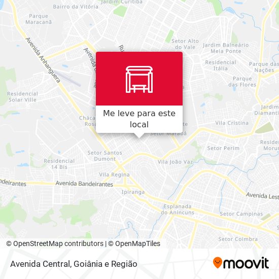 Avenida Central mapa