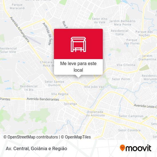 Av. Central mapa