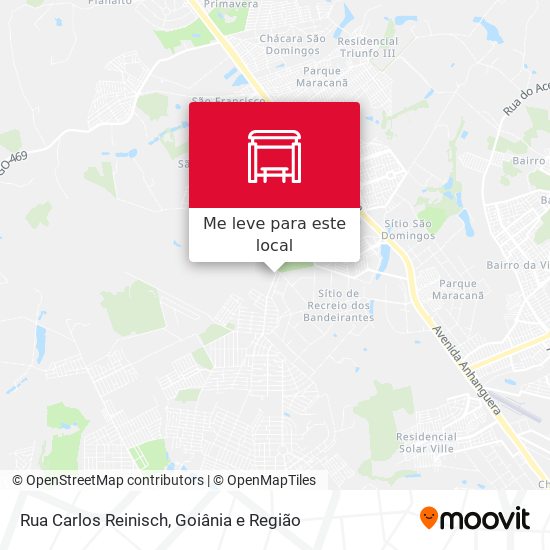 Rua Carlos Reinisch mapa