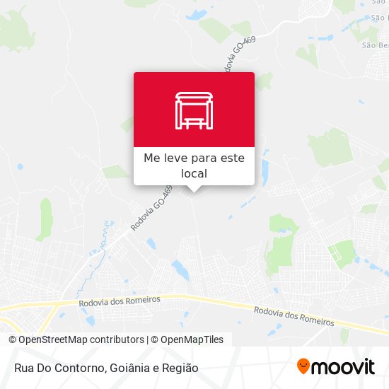 Rua Do Contorno mapa