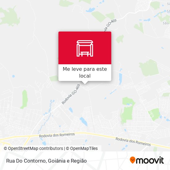 Rua Do Contorno mapa
