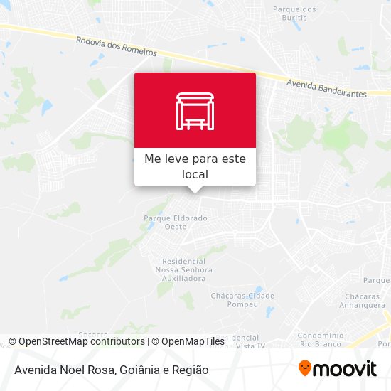 Avenida Noel Rosa mapa
