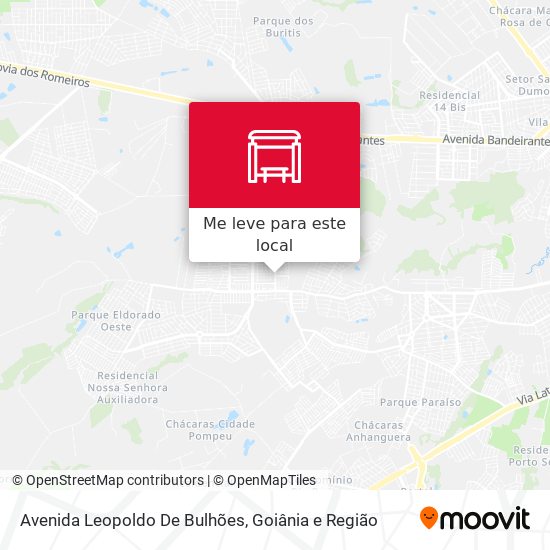 Avenida Leopoldo De Bulhões mapa