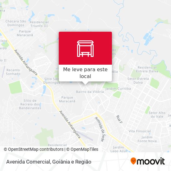 Avenida Comercial mapa