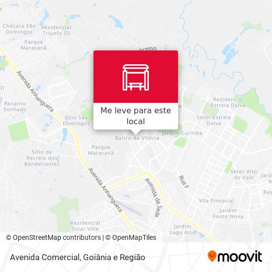 Avenida Comercial mapa