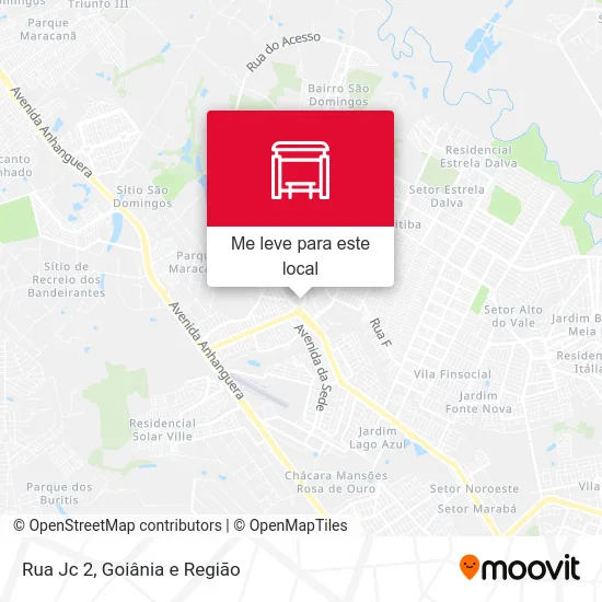 Rua Jc 2 mapa