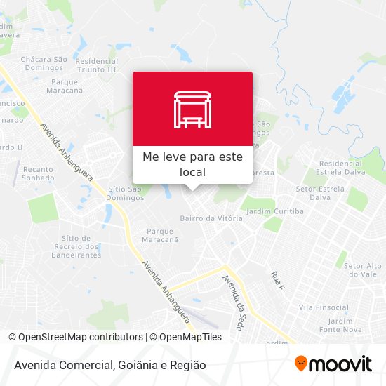 Avenida Comercial mapa