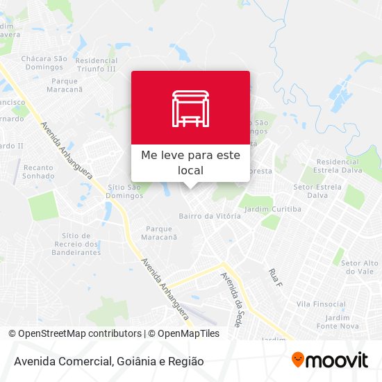 Avenida Comercial mapa