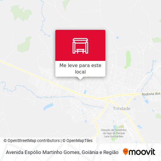 Avenida Espólio Martinho Gomes mapa