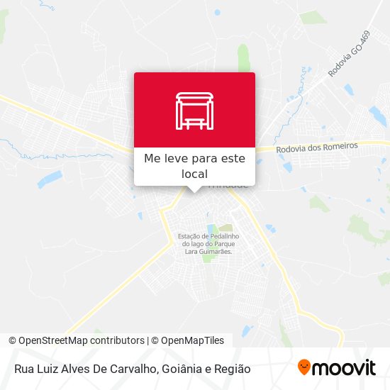 Rua Luiz Alves De Carvalho mapa