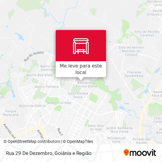 Rua 29 De Dezembro mapa