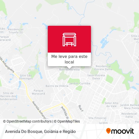 Avenida Do Bosque mapa