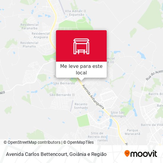 Avenida Carlos Bettencourt mapa