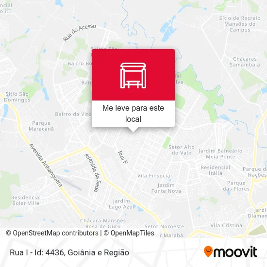 Rua I - Id: 4436 mapa