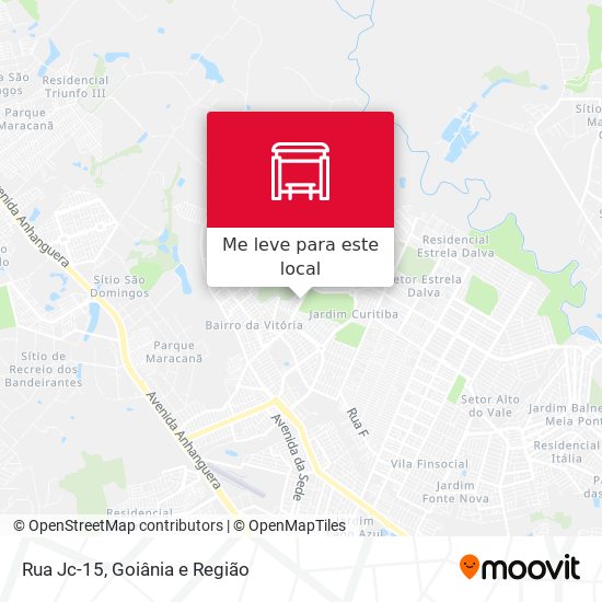 Rua Jc-15 mapa