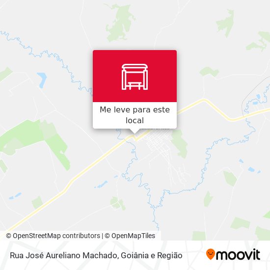 Rua José Aureliano Machado mapa