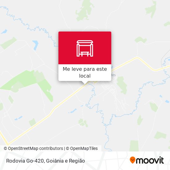 Rodovia Go-420 mapa