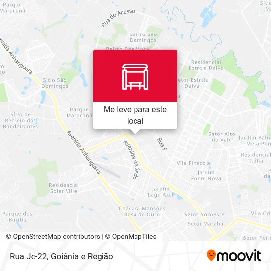 Rua Jc-22 mapa