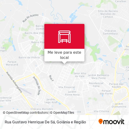 Rua Gustavo Henrique De Sá mapa