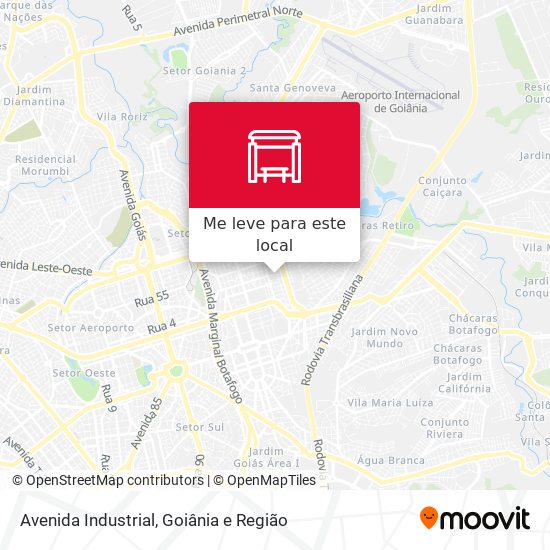 Avenida Industrial mapa