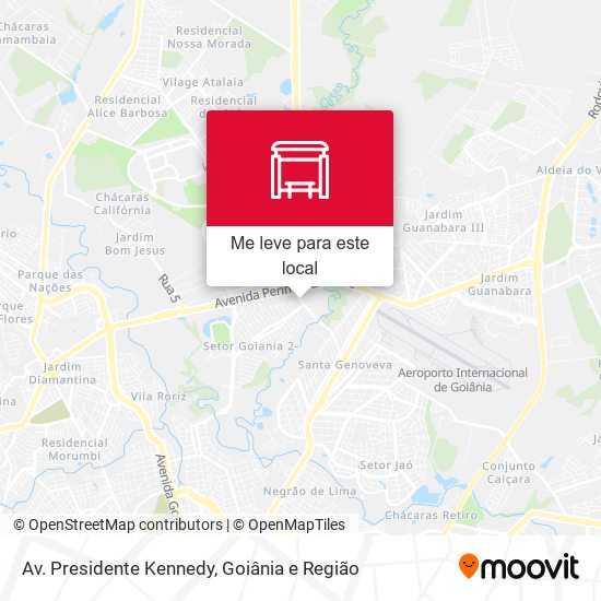 Av. Presidente Kennedy mapa