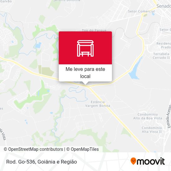 Rod. Go-536 mapa