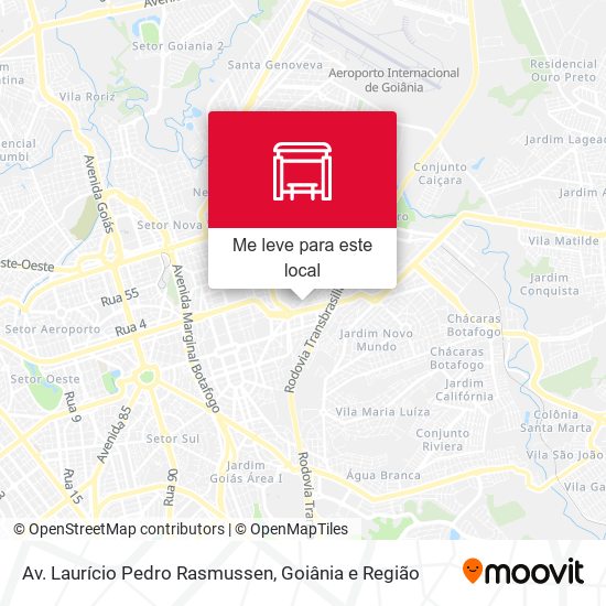 Av. Laurício Pedro Rasmussen mapa