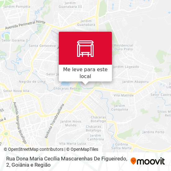 Rua Dona Maria Cecília Mascarenhas De Figueiredo, 2 mapa