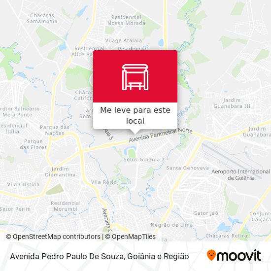 Avenida Pedro Paulo De Souza mapa